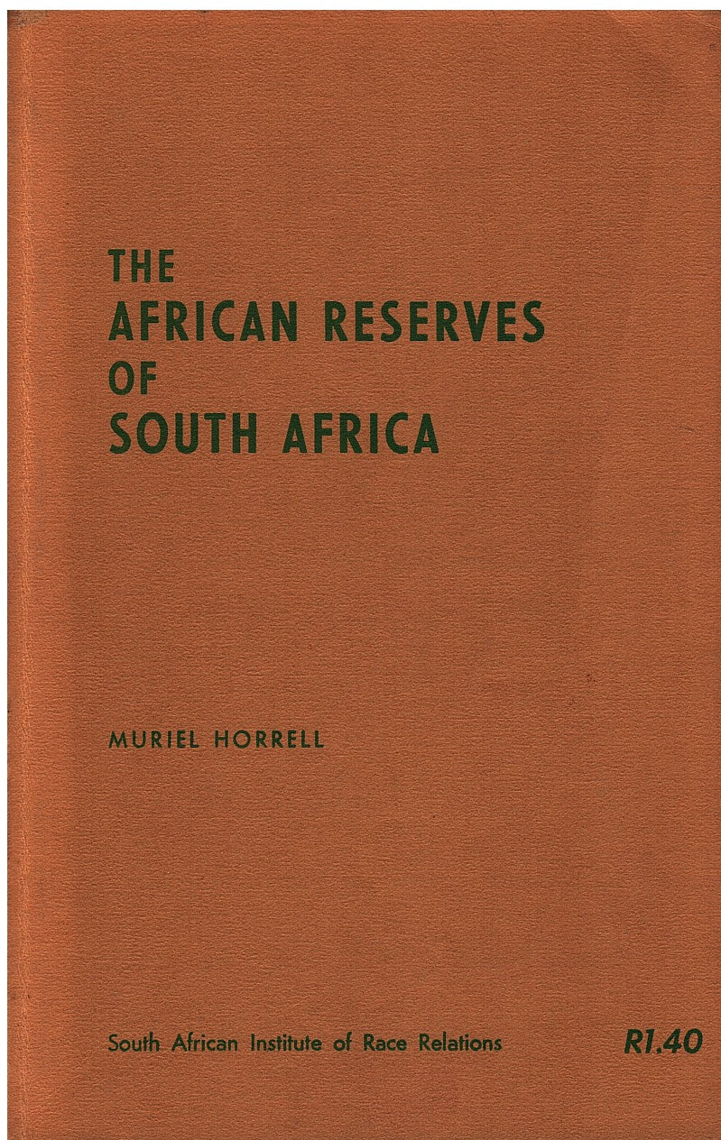 THE AFRICAN RESERVES OF SOUTH AFRICA