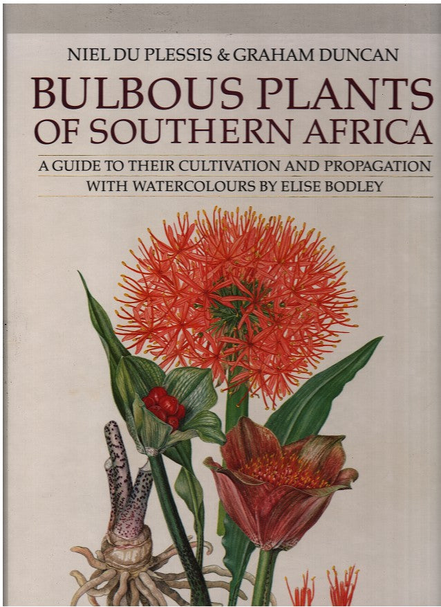 succulents of south africa book BULBOUS PLANTS OF SOUTHERN AFRICA, a guide to their cultivation and pr – Clarke's Bookshop