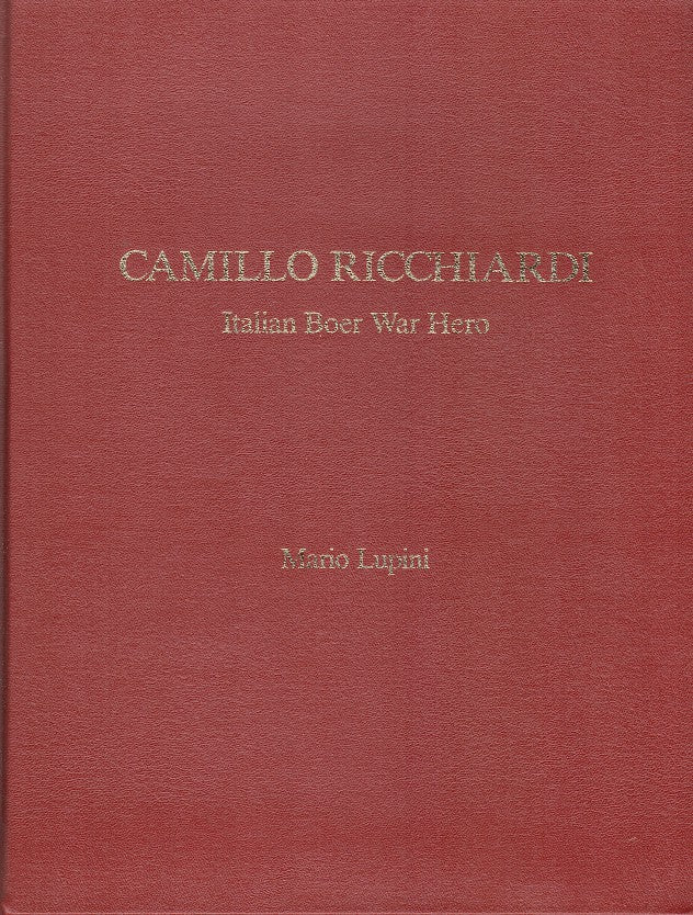 CAMILLO RICHIARDI, Italian Boer War hero