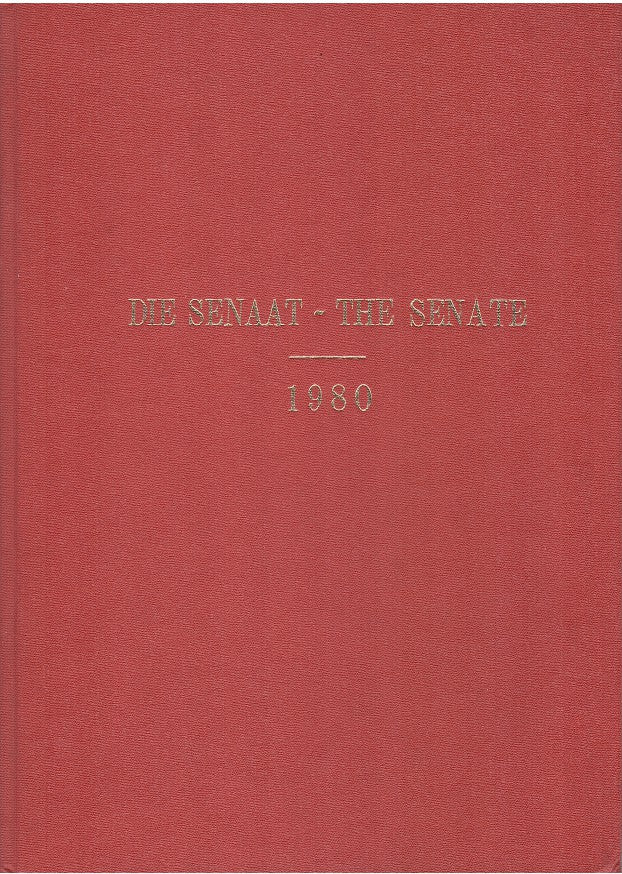 DIE SENAAT - THE SENATE, 1980