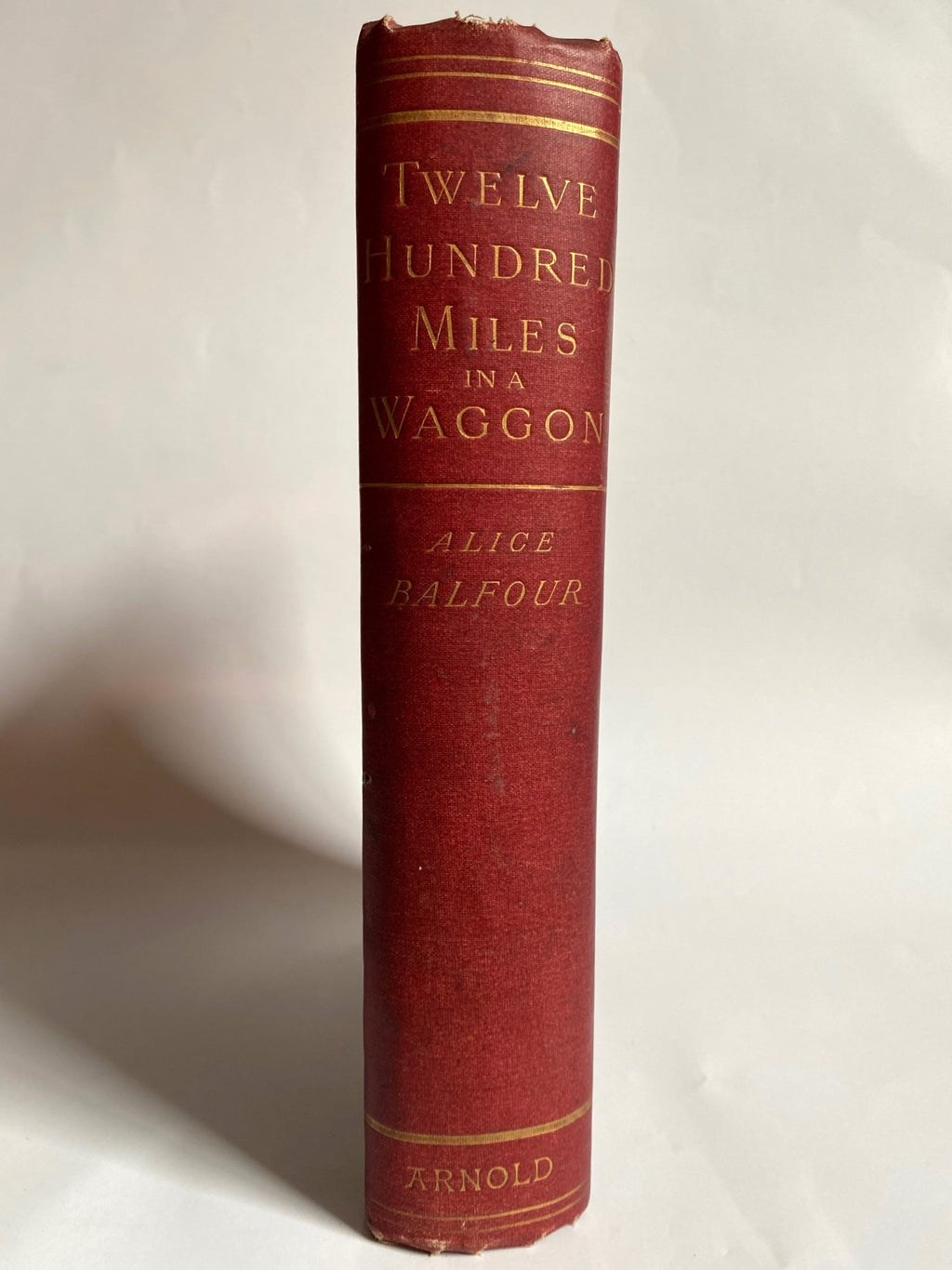 TWELVE HUNDRED MILES IN A WAGGON – Clarke's Bookshop