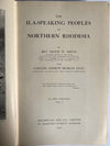 THE ILA-SPEAKING PEOPLES OF NORTHERN RHODESIA