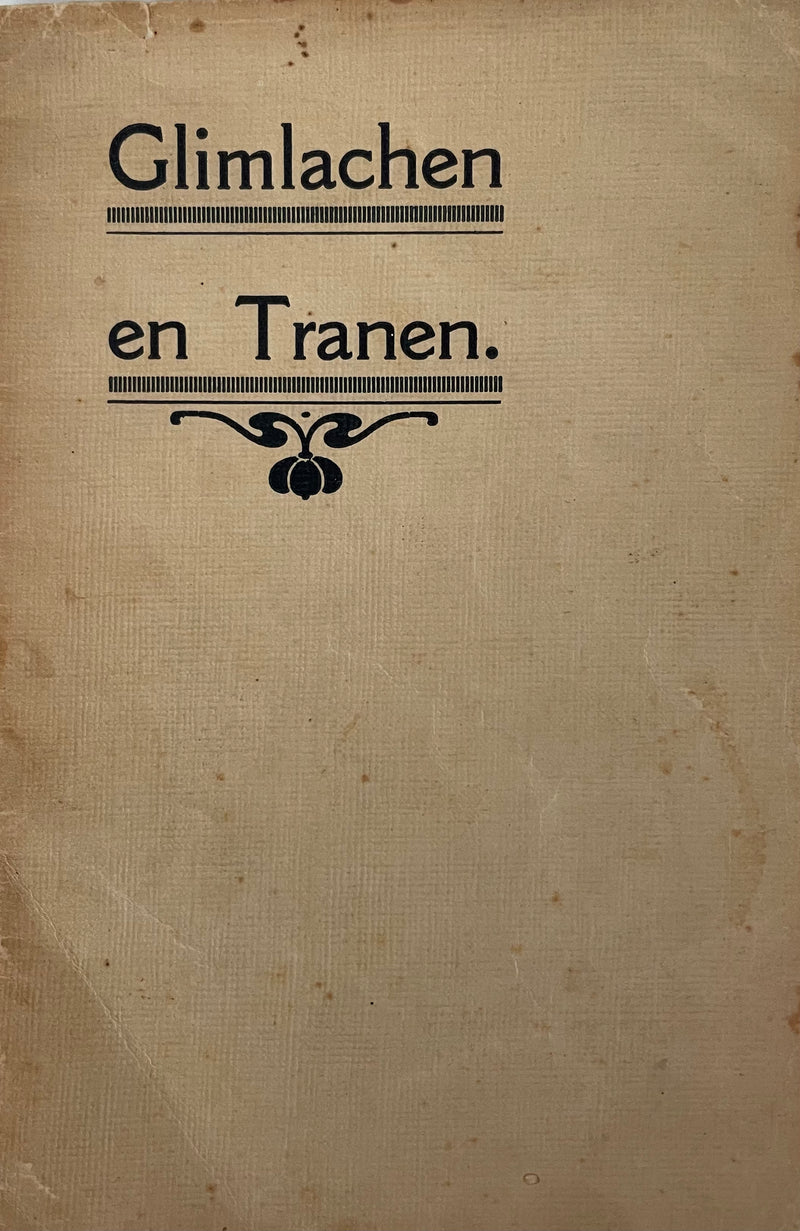 GLIMLACHEN EN TRANEN, van een zendingschool onderwijzeres