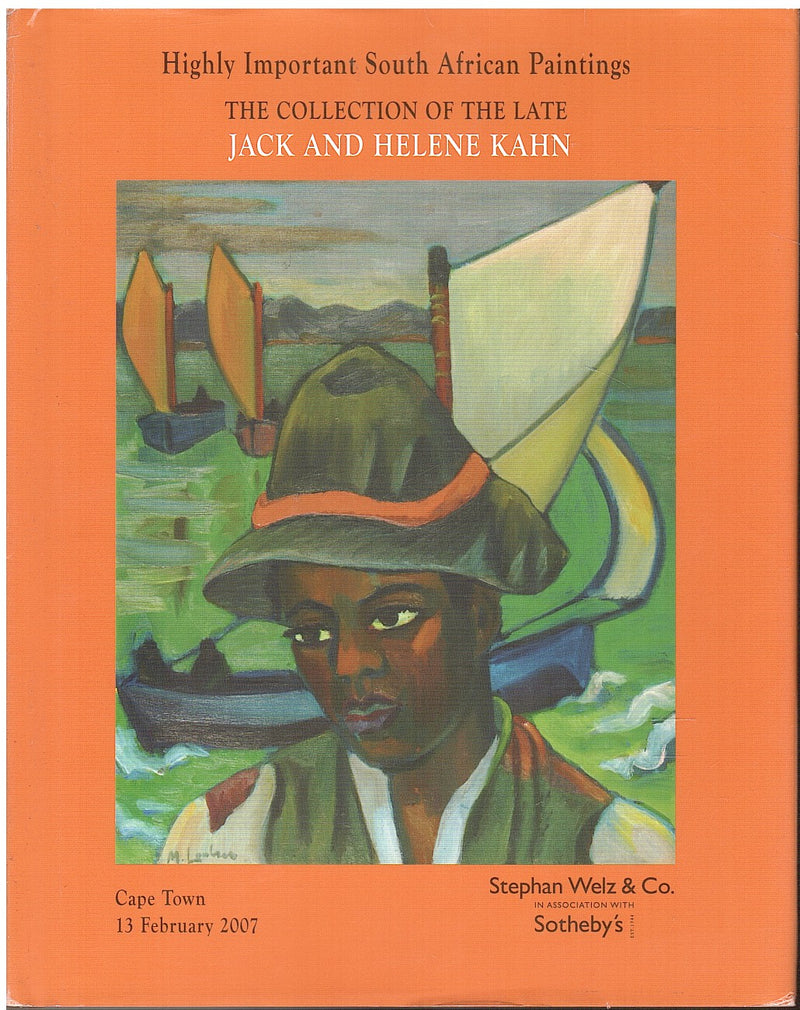HIGHLY IMPORTANT SOUTH AFRICAN PAINTINGS, the collection of the late Jack and Helene Kahn