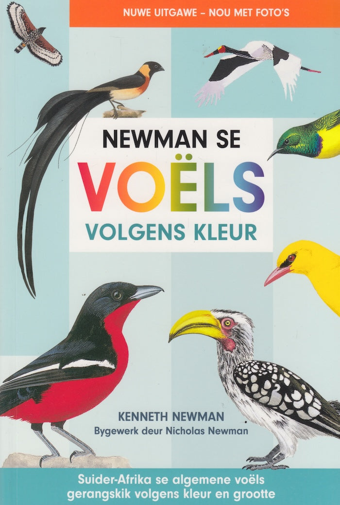 NEWMAN SE VOËLS VOLGENS KLEUR, bygewerk deur Nicholas Newman