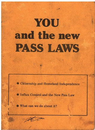 YOU AND THE NEW PASS LAWS