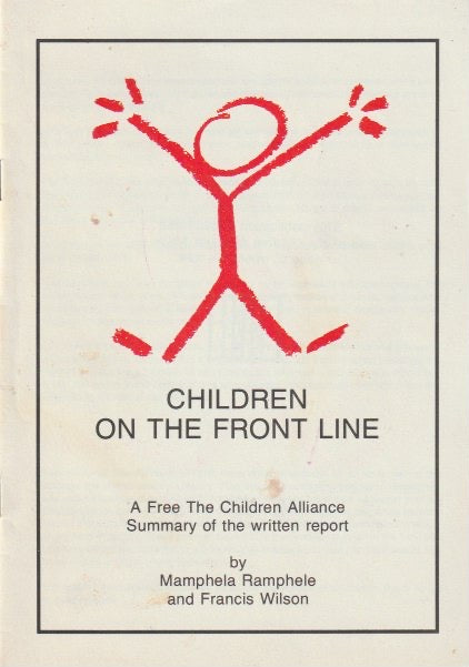 CHILDREN ON THE FRONT LINE, a free the children alliance summary of the written report