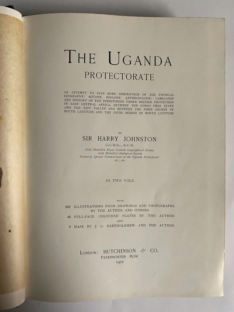 THE UGANDA PROTECTORATE,