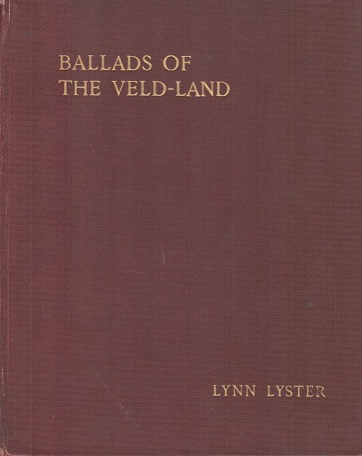 BALLADS OF THE VELD-LAND