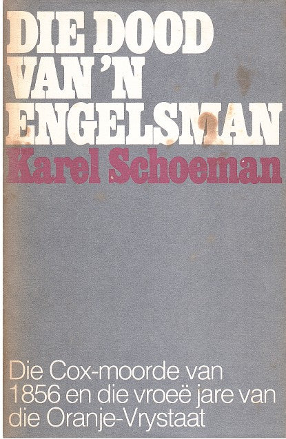 DIE DOOD VAN 'N ENGELSMAN