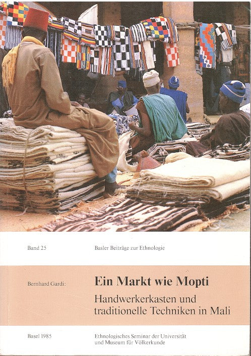 EIN MARKT WIE MOPTI, handwerkerkasten und traditionelle techniken in Mali
