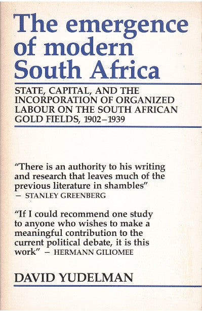 THE EMERGENCE OF MODERN SOUTH AFRICA