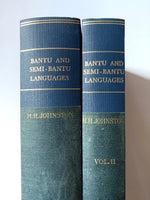 A COMPARATIVE STUDY OF THE BANTU AND SEMI-BANTU LANGUAGES