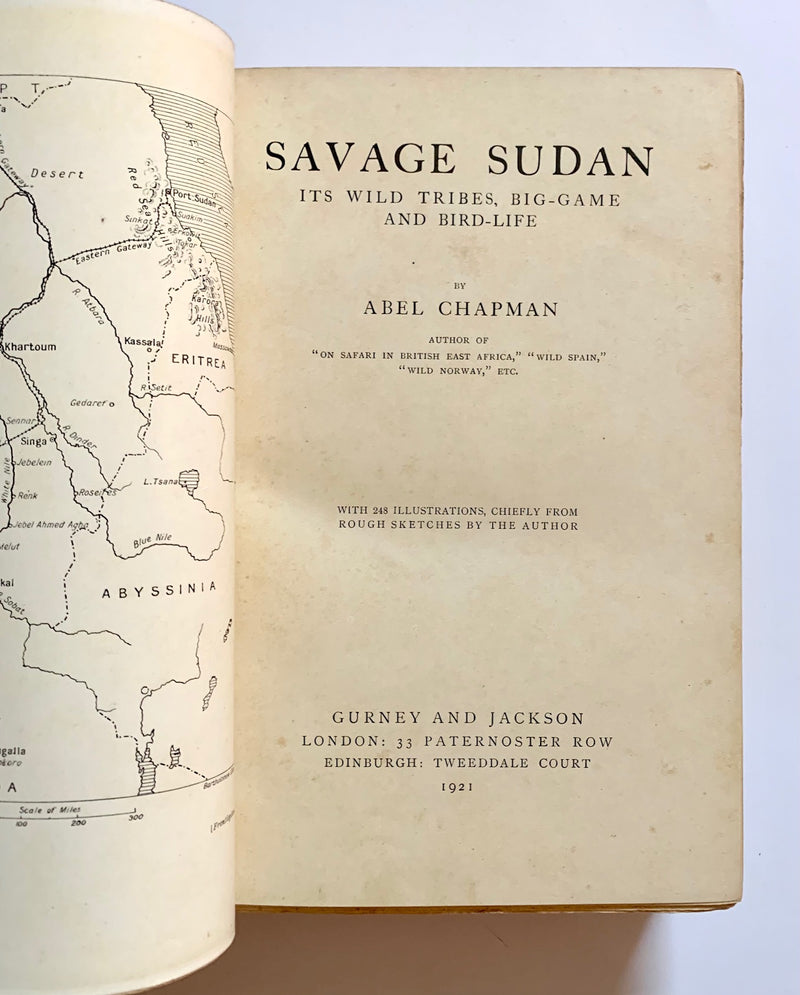 SAVAGE SUDAN, its wild tribes, big-game and bird-life
