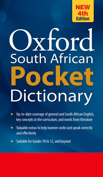 OXFORD SOUTH AFRICAN POCKET DICTIONARY