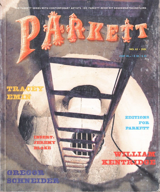 PARKETT, no. 63,