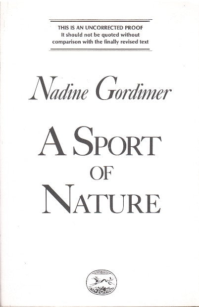 A SPORT OF NATURE