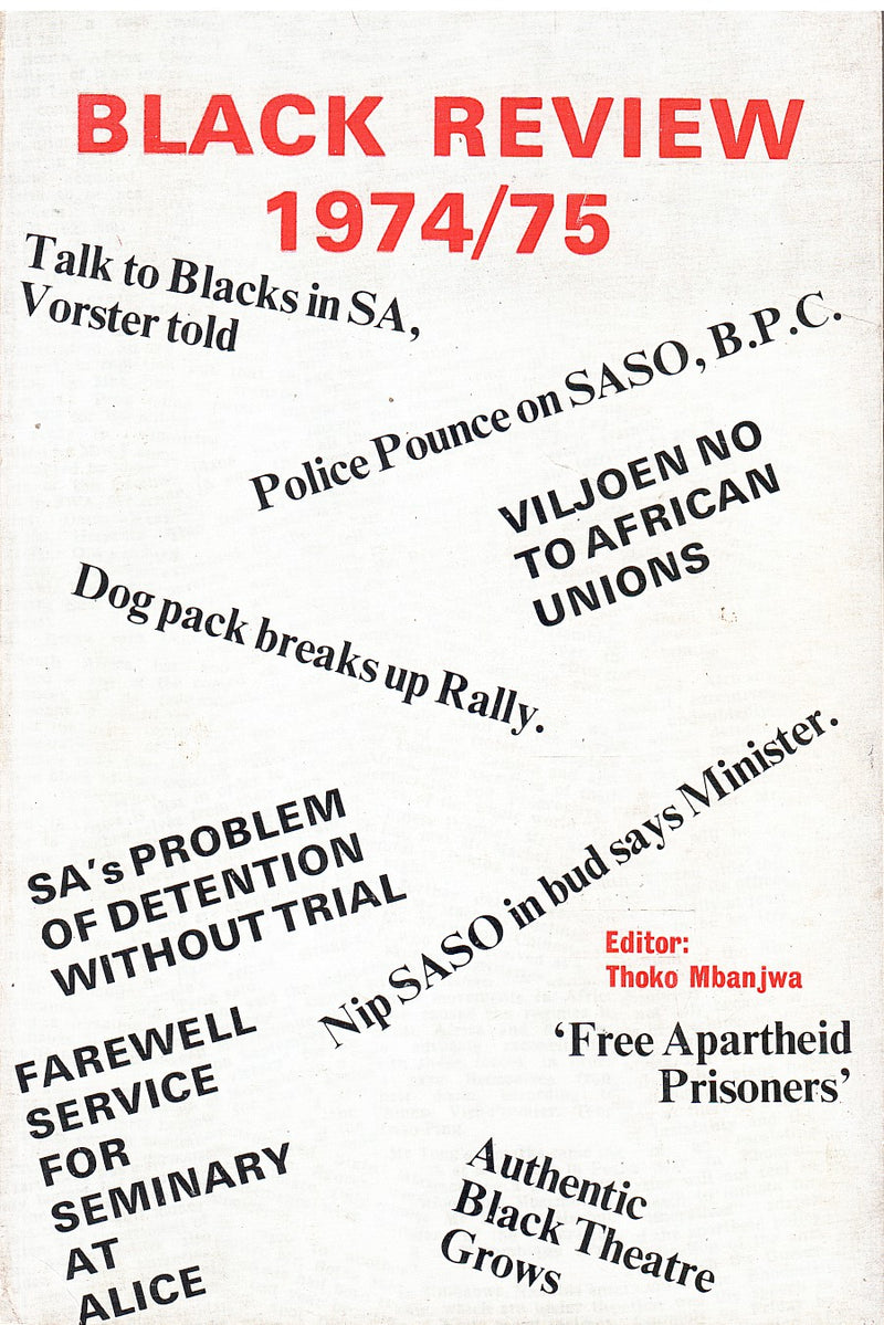 BLACK REVIEW, 1974/5