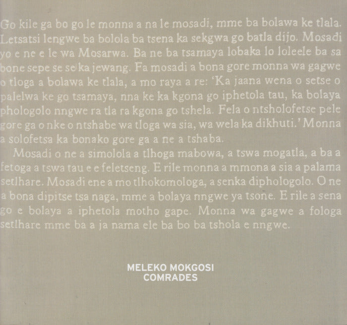 MELEKO MOKGOSI, Comrades