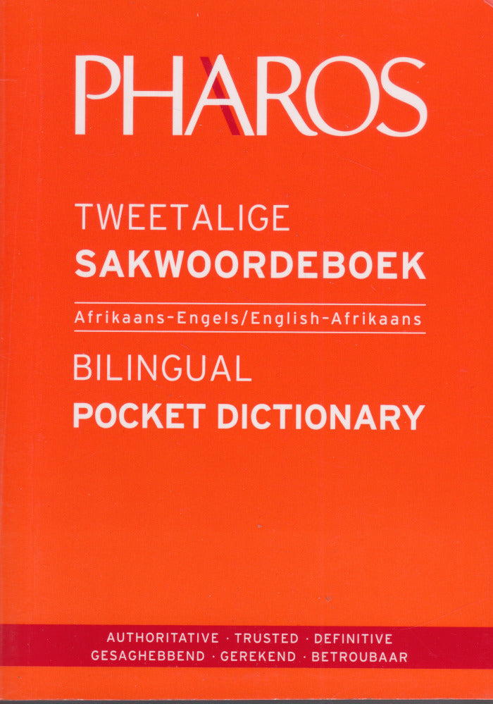 TWEETALIGE SAKWOORDEBOEK, Afrikaans-Engels / BILINGUAL POCKET DICTIONARY, English-Afrikaans